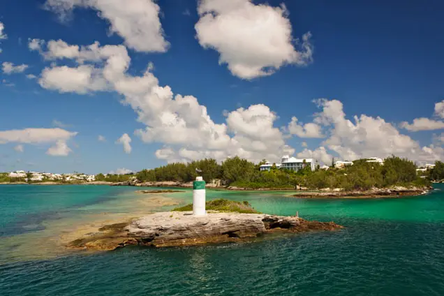 A lighthouse in Hamilton, Bermuda